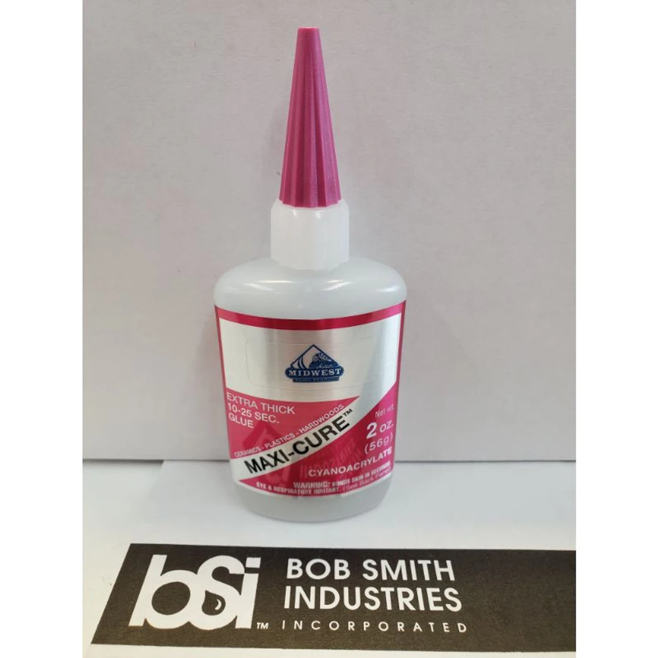 Bob Smith Industries 113 - MAXI-CURE Extra Thick Cyanoacrylate 2 Oz 3 Bob Smith Industries 113 - MAXI-CURE Extra Thick Cyanoacrylate 2 Oz