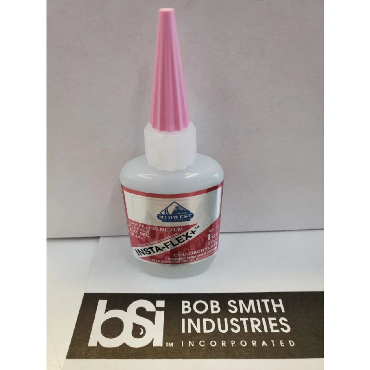 Bob Smith Industries 120 - INSTA-FLEX+ Clear Rubber Toughened Cyanoacrylate 1 Oz 3 Bob Smith Industries 120 - INSTA-FLEX+ Clear Rubber Toughened Cyanoacrylate 1 Oz