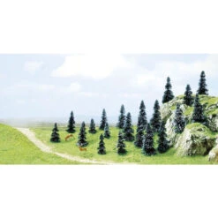 Busch 6498 - Pine Trees 20 Pc -
