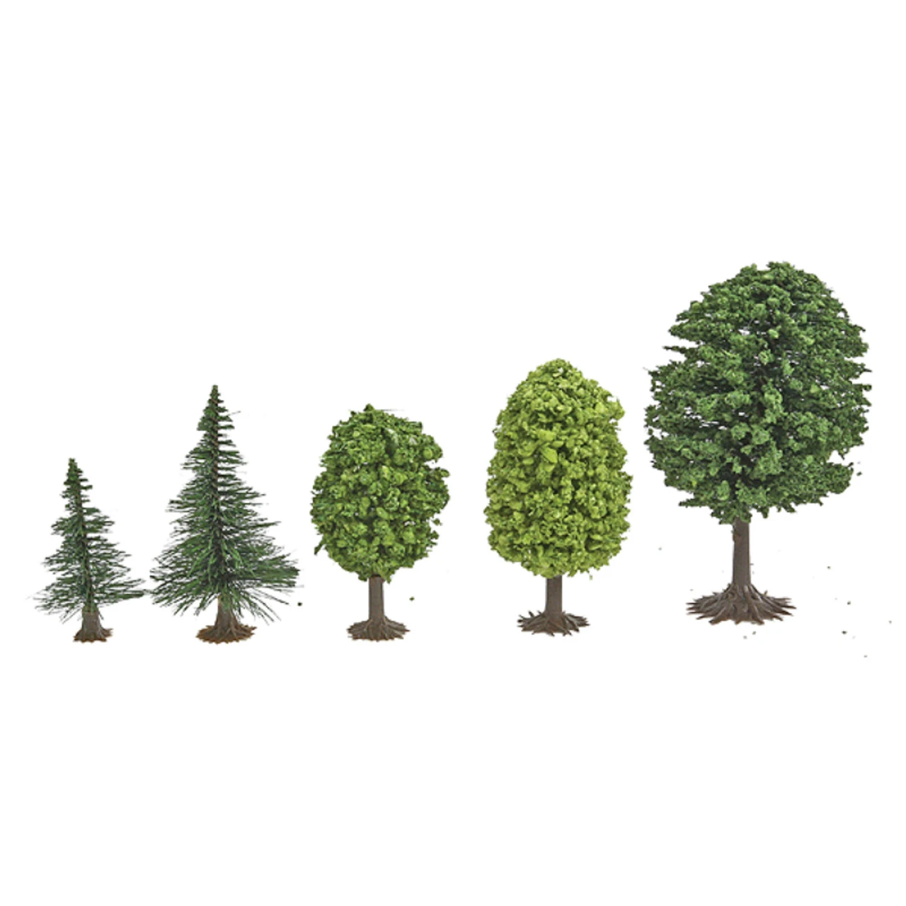 Busch 6591 - Mixed Forest Trees 50pc - 3 Busch 6591 - Mixed Forest Trees 50pc -