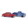 Busch 8349 - 1950s Chevy Pickup & Buick 2-Door Set - Assembled -- Metallic Blue Truck, Metallic Red Car - N Scale 1 Busch 8349 - 1950s Chevy Pickup & Buick 2-Door Set - Assembled -- Metallic Blue Truck, Metallic Red Car - N Scale -Vallejo Sales Store bus8349 54921.1657732619