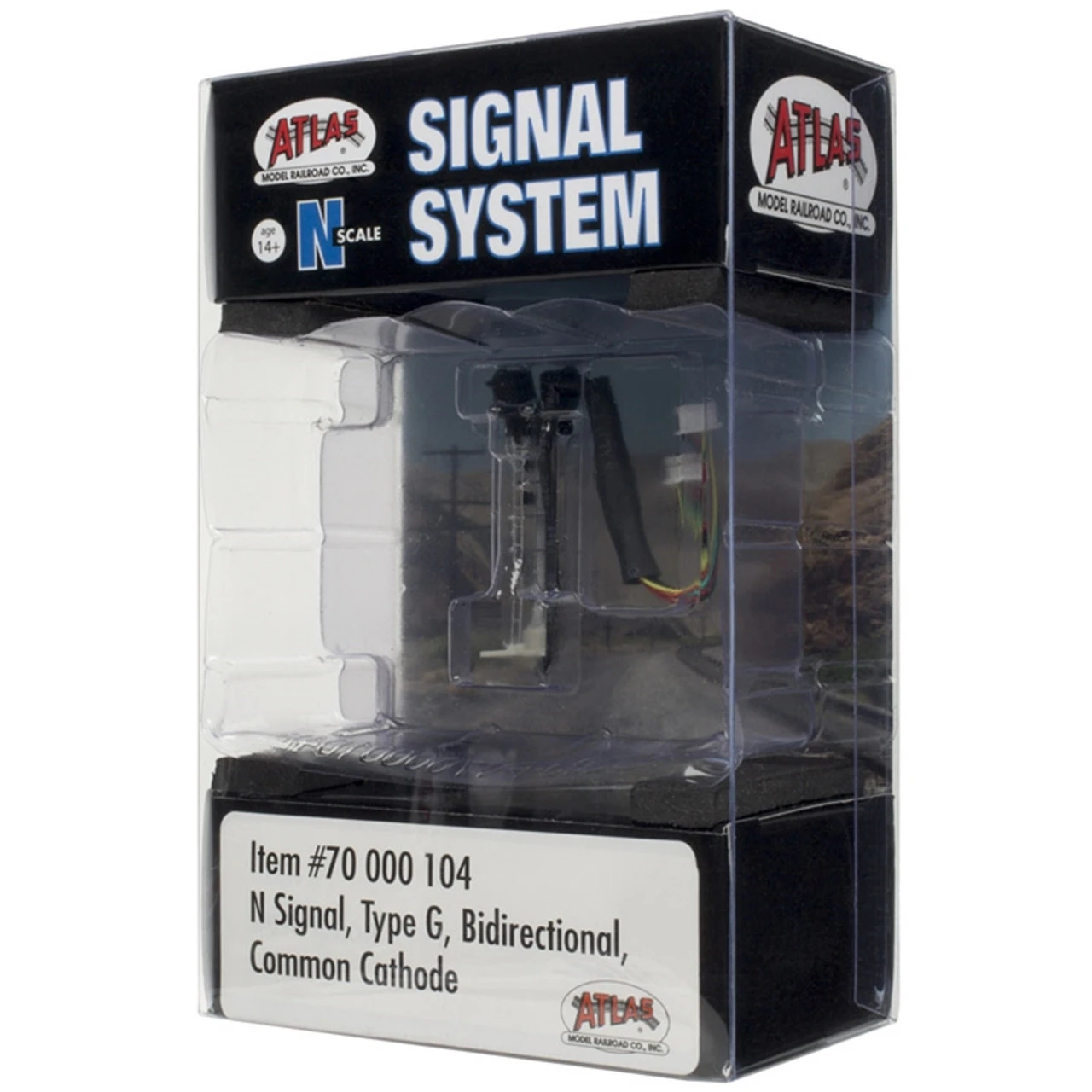 Atlas 70 000 104 - Bi-Directional {Type G} Y Pattern Signal - N Scale 3 Atlas 70 000 104 - Bi-Directional {Type G} Y Pattern Signal - N Scale