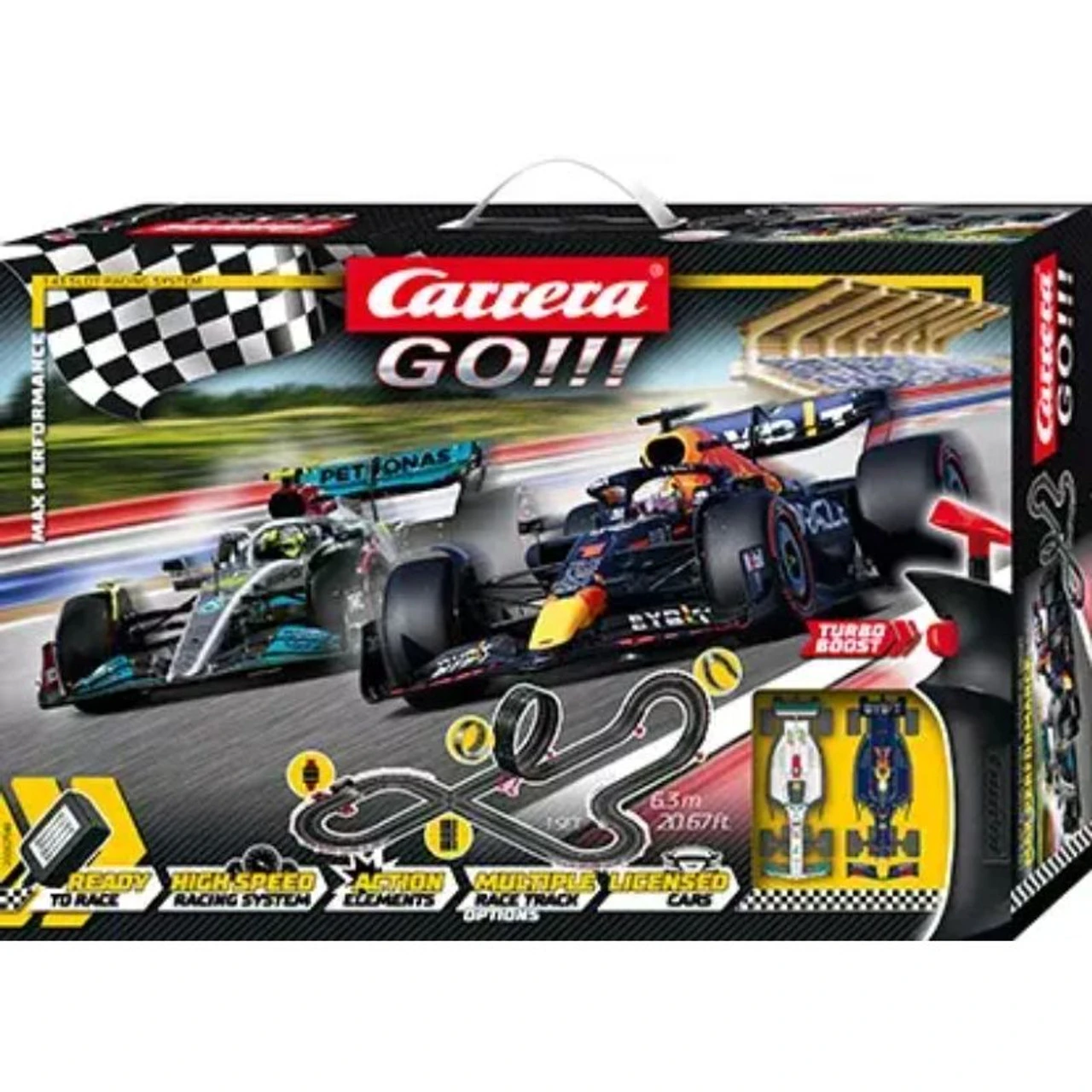 Carrera 20062548 - Max Performance - 1:43 Scale 3 Carrera 20062548 - Max Performance - 1:43 Scale