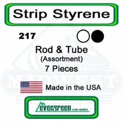 Evergreen 217 - Styrene Rod And Tube Assortment