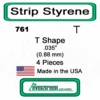 Evergreen 761 - Styrene Ts .035" -Vallejo Sales Store evg761 07452.1671411078
