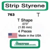 Evergreen 763 - Styrene Ts .073" 2 Evergreen 763 - Styrene Ts .073" -Vallejo Sales Store evg763 11323.1671411078
