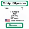 Evergreen 765 - Styrene Ts .123" 1 Evergreen 765 - Styrene Ts .123" -Vallejo Sales Store evg765 23347.1671411078