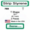 Evergreen 769 - Styrene Ts .321" -Vallejo Sales Store evg769 50206.1671411079