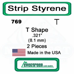 Evergreen 769 - Styrene Ts .321"