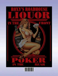 Miller Engineering 44-6552 - Roxy's Roadhouse Billboard - Multi Scale