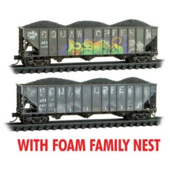 Micro-Trains Line 99305034 - AEX Squaw Creek Wathered Two Pack The Andersons (AEX) 4420, 4421 - N Scale