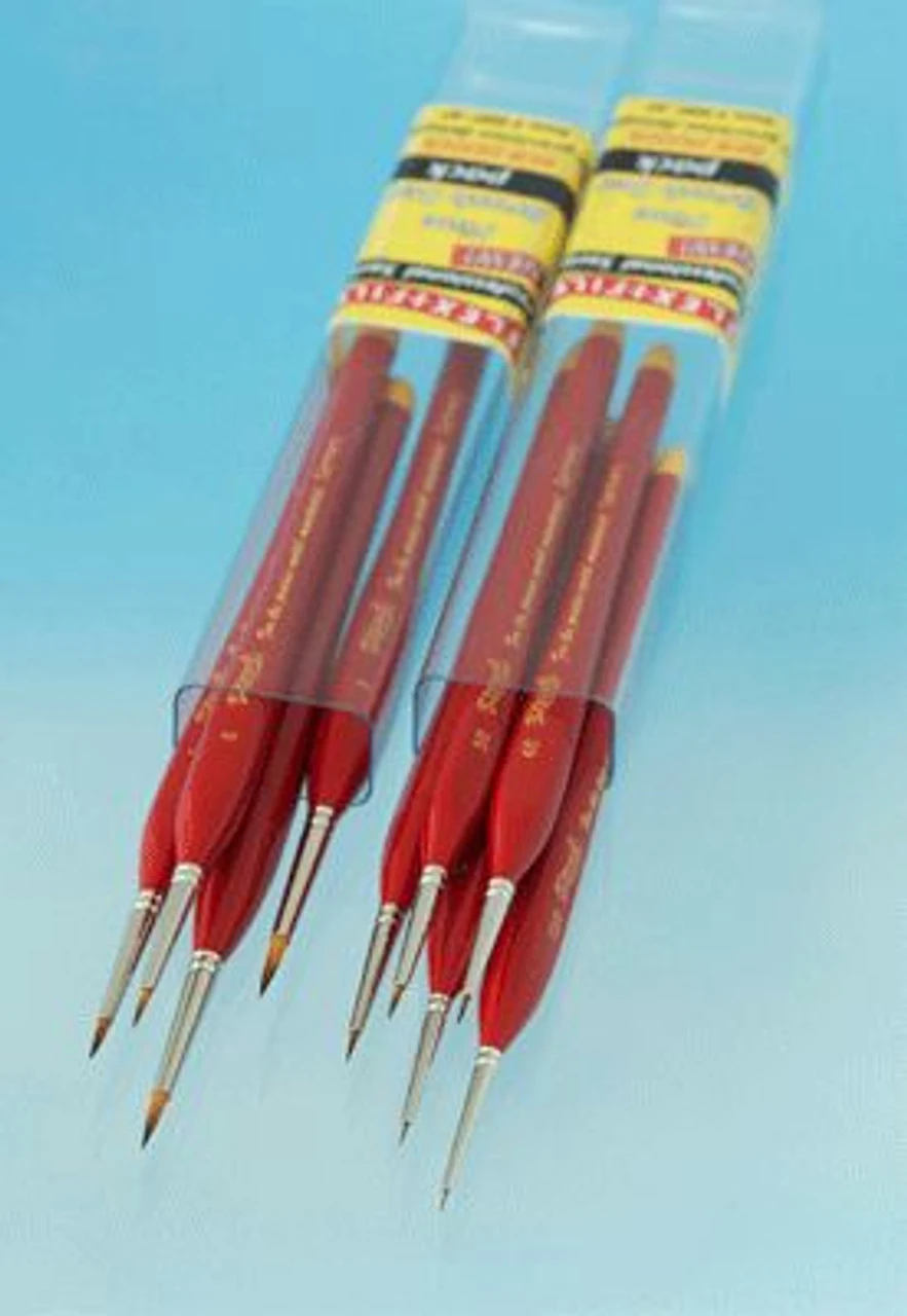Flex-i-File BRF4P - Precision Paint Brush Set - Flex-I-File(R) 3 Flex-i-File BRF4P - Precision Paint Brush Set - Flex-I-File(R)