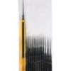 Flex-i-File N934002B - Long Tip Nano Brush Bulk Pack - Black, Contains 100 Nano Brushes & 1 Applicator Handle