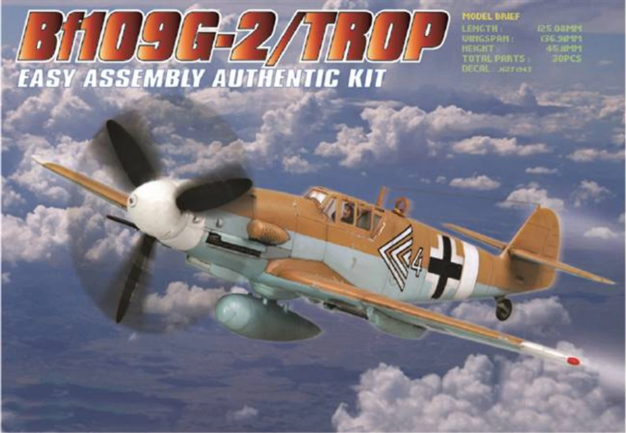 Hobby Boss 80224 - Bf109G-2/TROP Germany - 1:72 Scale Kit 3 Hobby Boss 80224 - Bf109G-2/TROP Germany - 1:72 Scale Kit