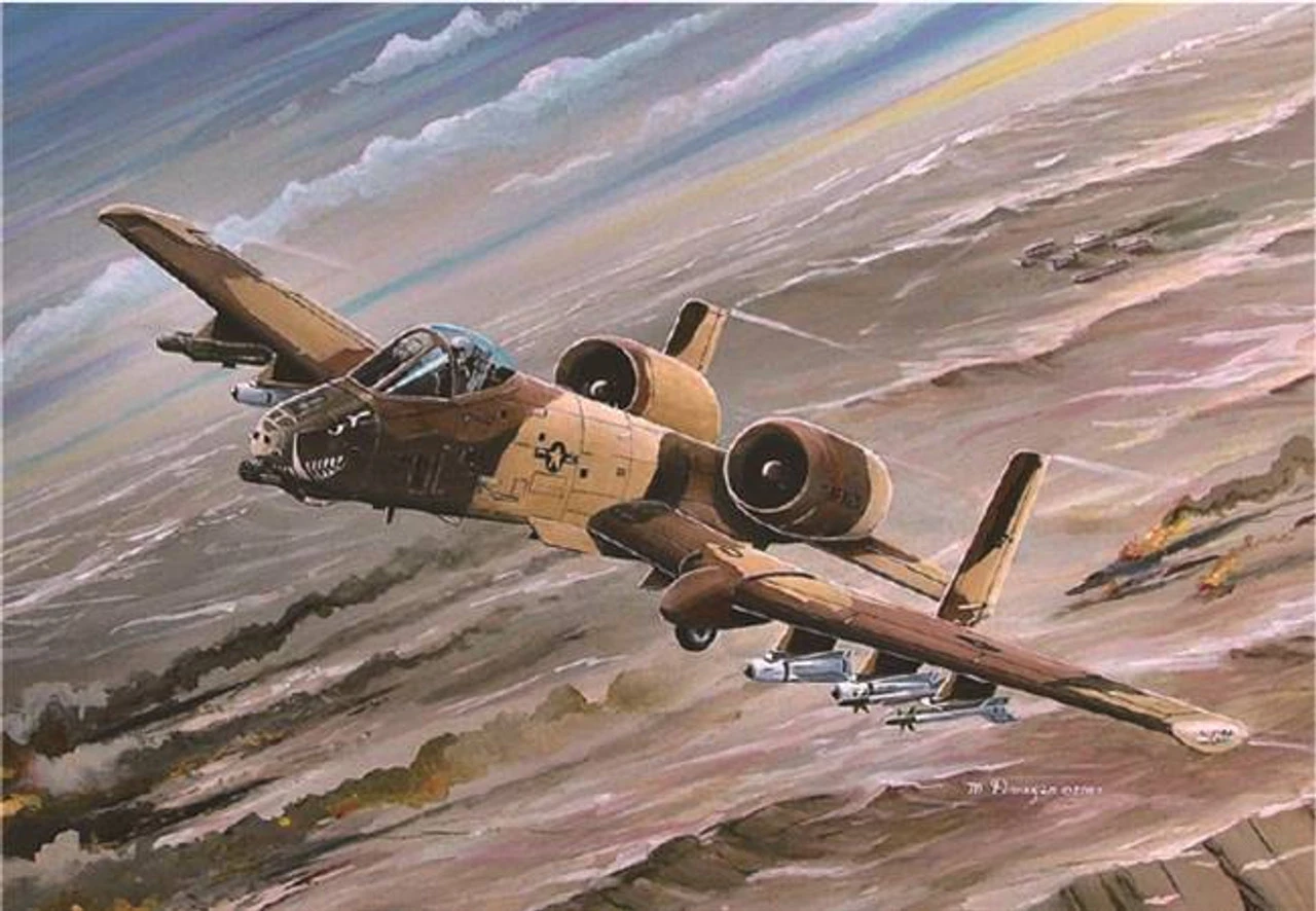 Hobby Boss 80266 - A-10A Thunderbolt II United States - 1:72 Scale Kit 3 Hobby Boss 80266 - A-10A Thunderbolt II United States - 1:72 Scale Kit