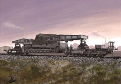 Hobby Boss 82906 - Rail Transporter For Karl-Geraet Germany - 1:72 Scale Kit