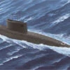 Hobby Boss 83501 - PLAN Kilo Class Submarine Russia - 1:350 Scale Kit -Vallejo Sales Store hbo83501 87583.1683424072