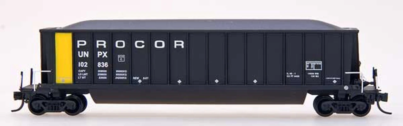 InterMountain 67104-31 - Bathtub Coal Gondola Procor (UNPX) 102672 - N Scale 3 InterMountain 67104-31 - Bathtub Coal Gondola Procor (UNPX) 102672 - N Scale