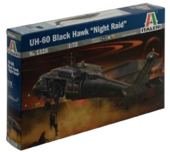 Italeri 1328 - UH-60/MH-60 Black Hawk "Night Raid" United States - 1:72 Scale Kit