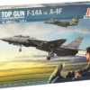 Italeri 1422 - US Navy Fighter Weapons School "Top Gun" F-14A Vs A-4F United States - 1:72 Scale Kit -Vallejo Sales Store ita1422 70841.1681138618