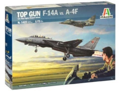 Italeri 1422 - US Navy Fighter Weapons School "Top Gun" F-14A Vs A-4F United States - 1:72 Scale Kit