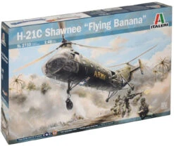 Italeri 2733 - H-21C Shawnee "Flying Banana" United States - 1:48 Scale Kit