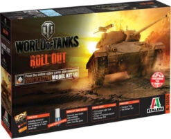 Italeri 37504 - World Of Tanks - M24 Chaffee Great Britain - 1:35 Scale Kit