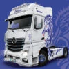 Italeri 3935 - MB Actros MP4 Giga Space Showtruck Germany - 1:24 Scale Kit -Vallejo Sales Store ita3935 74551.1681138727