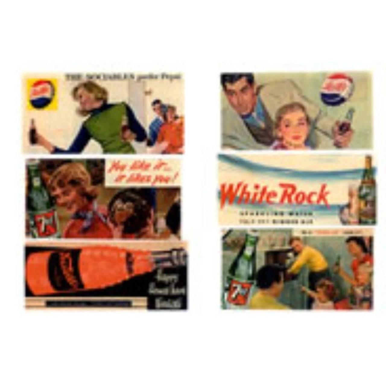 JL Innovative 326 - Vintage Soft Drink Billboard Signs 1930's To 1960's - N Scale 3 JL Innovative 326 - Vintage Soft Drink Billboard Signs 1930's To 1960's - N Scale