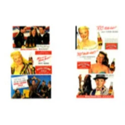 JL Innovative 328 - "Stars Of The Past" RC Cola Billboard Signs(6) - N Scale Kit