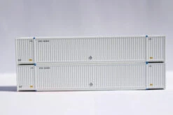 Jacksonville Terminal Co 537059 - 53' High Cube Container (2) (MAGNETIC CONNECTION) United Parcel Service (UPS) - N Scale