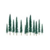JTT 92010 - Conifer Trees 2"-4", 36pcs - N Scale