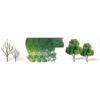 JTT 92022 - Deciduous Trees Pro Kit 2.5"-4", 10pcs - HO Scale