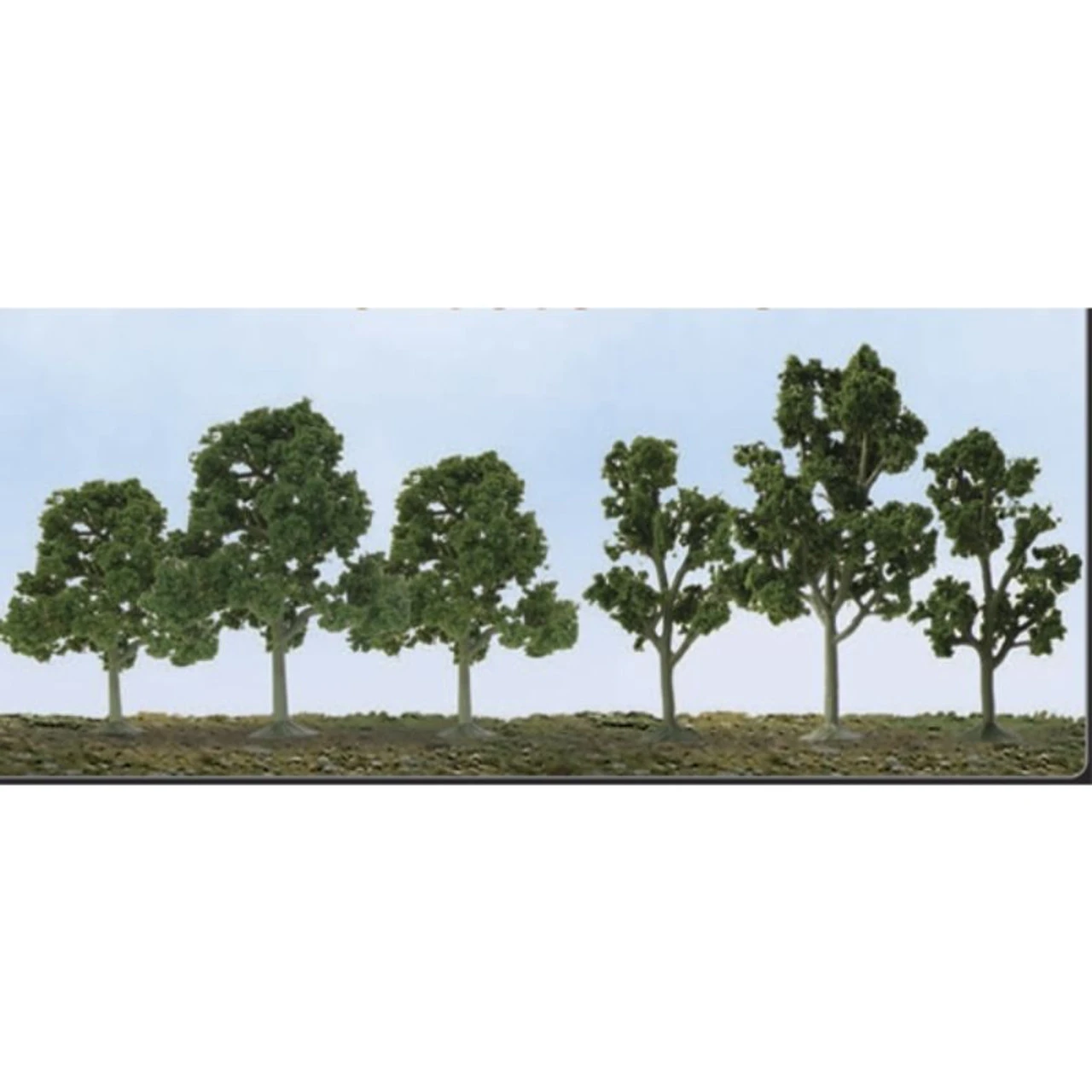 JTT 92120 - Bulk Deciduous Trees 2.5"-4.5", 40 Pcs, N To HO - Multi Scale 3 JTT 92120 - Bulk Deciduous Trees 2.5"-4.5", 40 Pcs, N To HO - Multi Scale