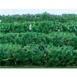 JTT 95515 - Flower Hedges: Green 8/pk 5" X 3/8" X 5/8" - HO Scale