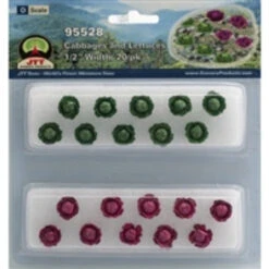 JTT 95528 - Cabbage & Lettuce: 20/pk - 1/2in - O Scale