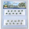 JTT 95529 - Broccoli & Cauliflower: 20/pk - 3/8in - HO Scale -Vallejo Sales Store jtt595529 37898.1671411314