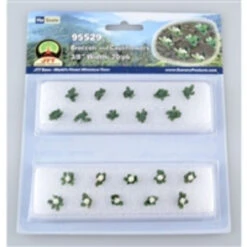 JTT 95529 - Broccoli & Cauliflower: 20/pk - 3/8in - HO Scale