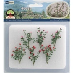 JTT 95539 - Rose Vines: 6/pk - 1-3/8in - HO Scale