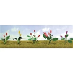 JTT 95562 - Flower Plants Assortment: #3 - 10/pk - O Scale