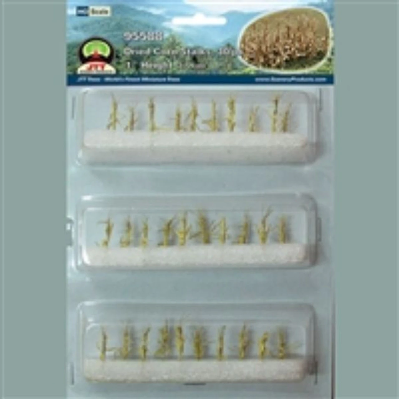 JTT 95588 - Dried Corn Stalks: 30/pk - HO Scale 3 JTT 95588 - Dried Corn Stalks: 30/pk - HO Scale