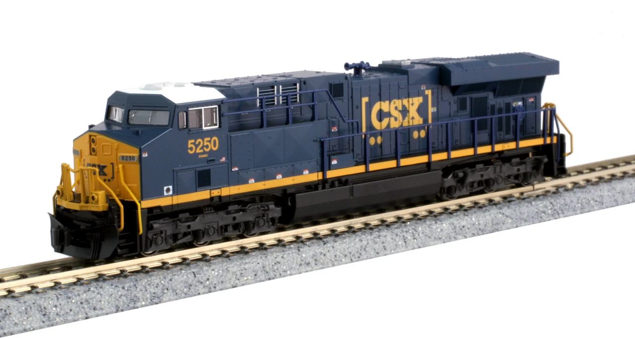 Kato 176-8948-S - GE ES44AC W/ LokSound 5 Sound & DCC CSX (CSXT) 5293 - N Scale 3 Kato 176-8948-S - GE ES44AC W/ LokSound 5 Sound & DCC CSX (CSXT) 5293 - N Scale