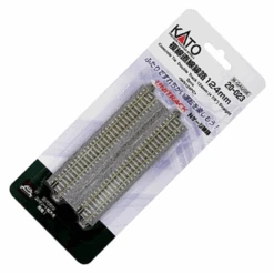 Kato 20-023 - 124mm (4 7/8") Concrete Tie Double Track Straight [2 Pcs] - N Scale