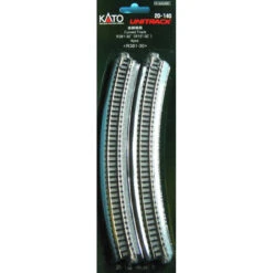 Kato 20-140 - 381mm (15") Radius 30º Curve Track [4 Pcs] - N Scale