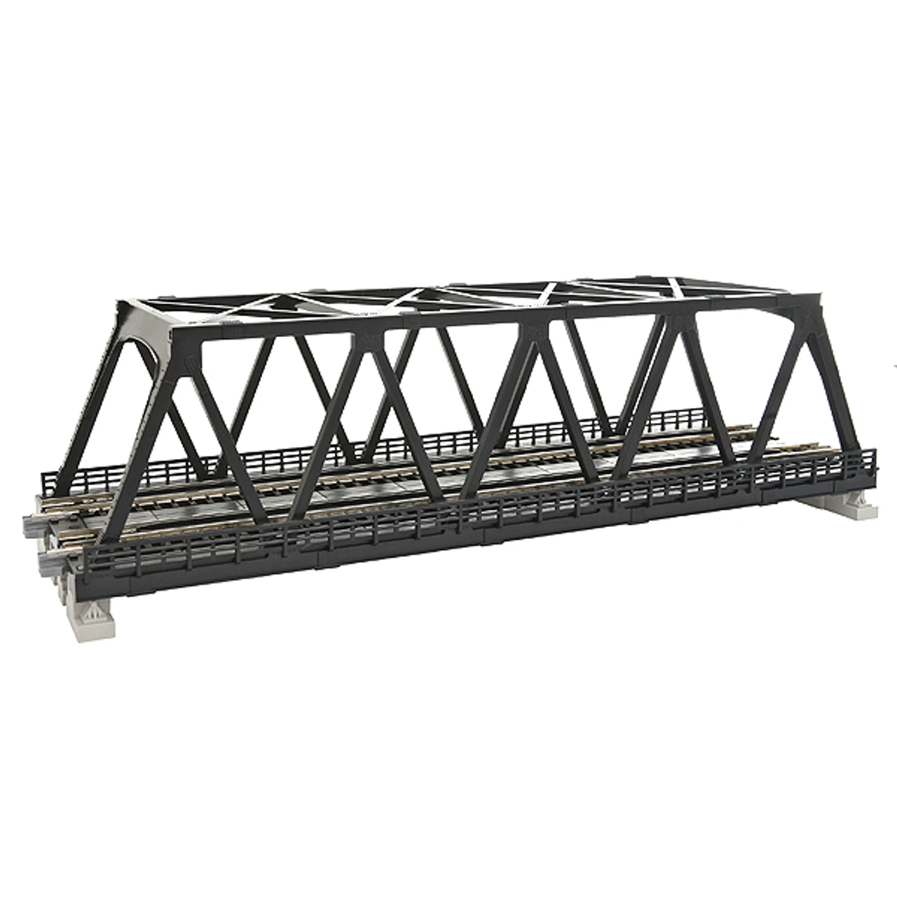 Kato 20-438 - 248mm (9 3/4") Double Track Truss Bridge, Black - N Scale 3 Kato 20-438 - 248mm (9 3/4") Double Track Truss Bridge, Black - N Scale
