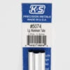 K&S Precision Metal 5076 - Bendable Brass Tube 3/16, 7/32, 1/4 X 12" Long