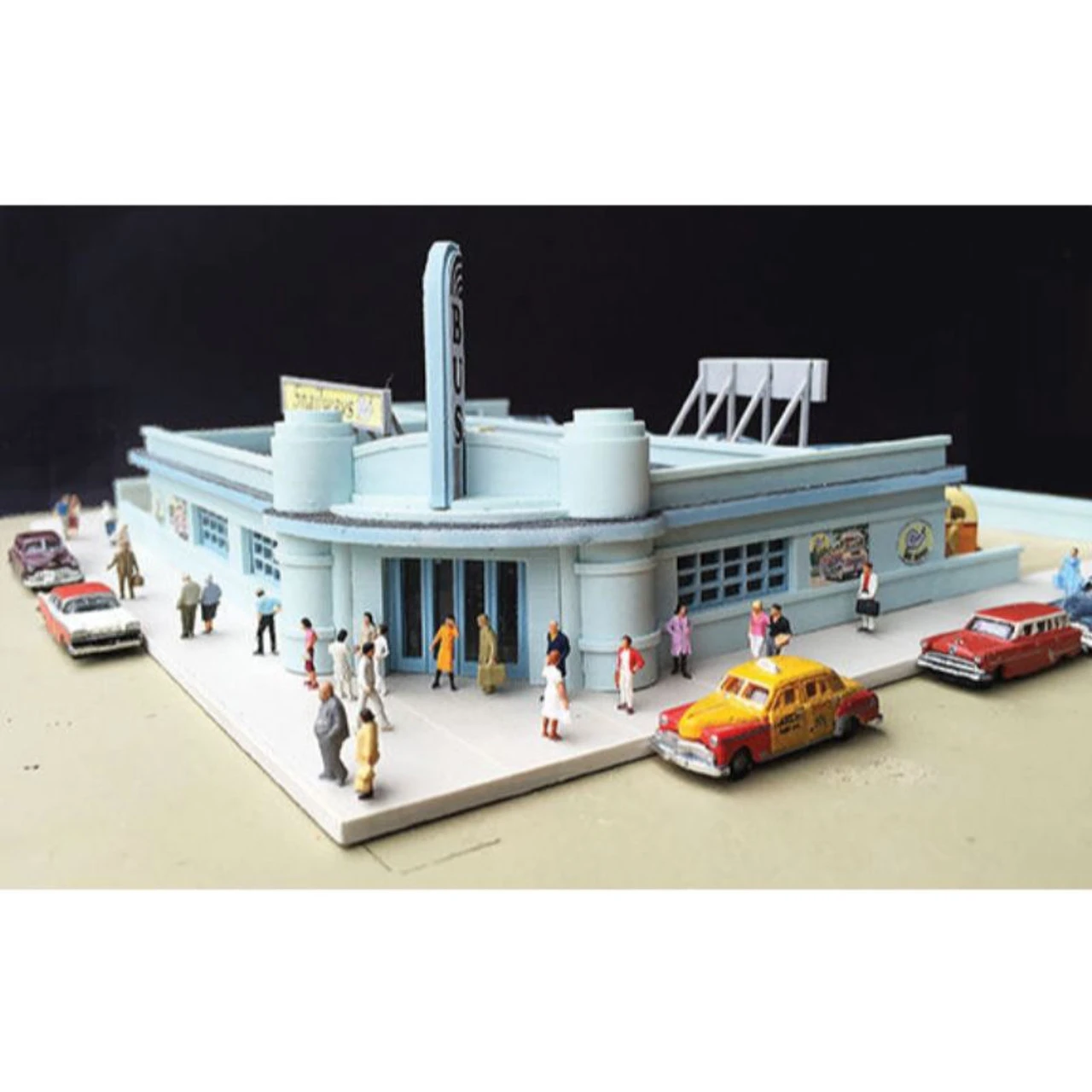 Lunde 12 - Snailways Bus Depot Kit - N Scale 3 Lunde 12 - Snailways Bus Depot Kit - N Scale