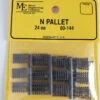 Micro Engineering 80-144 - Pallet 24pcs - N Scale 2 Micro Engineering 80-144 - Pallet 24pcs - N Scale -Vallejo Sales Store me80144 26228.1680631100
