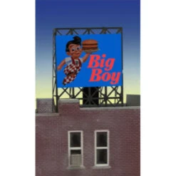 Miller Engineering 339080 - Animated Big Boy Billboard - N Or Z Scale