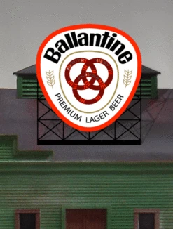 Miller Engineering 440502 - Animated Ballantine Billboard - HO/N Scale